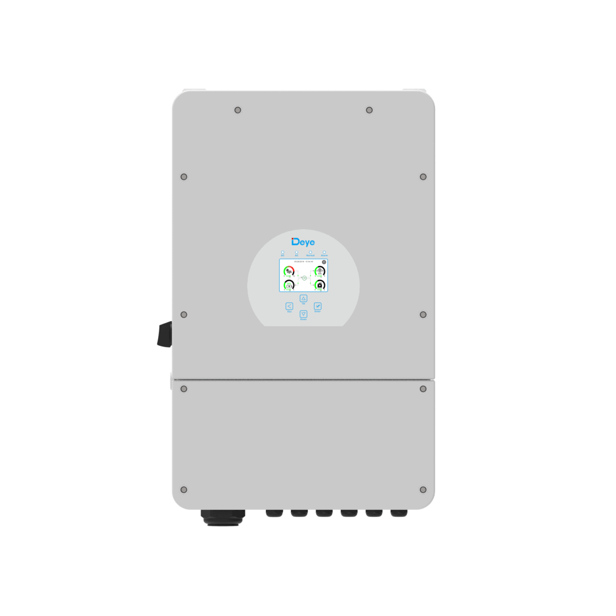 Deye SUN-7.6/8/10/12K-SG02LP1-EU-AM2 — Single-Phase Hybrid Inverter