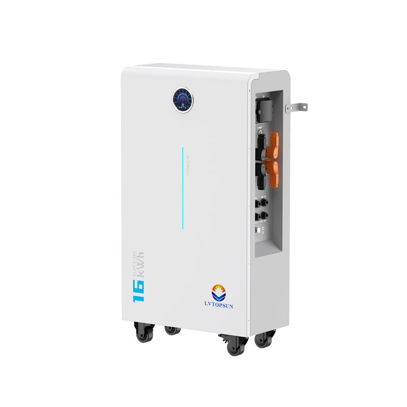 LVTOPSUN LiFePO4 lithium battery power wall